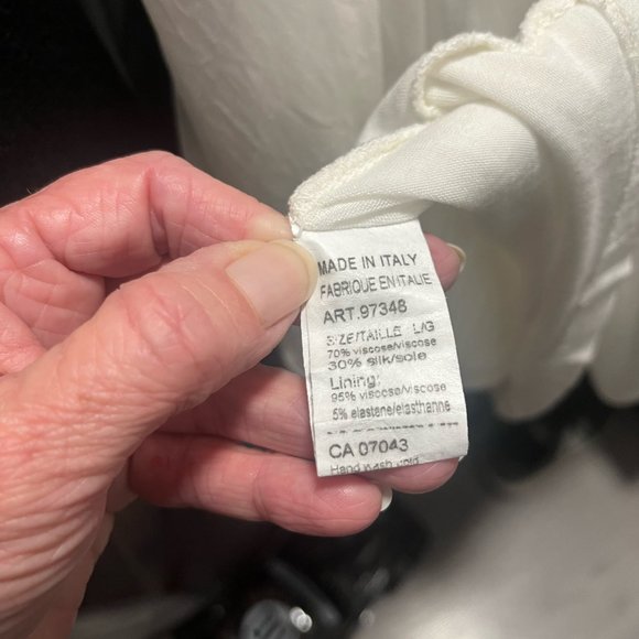 Viola Borghi two piece (attached) blouse - Picture 5 of 7